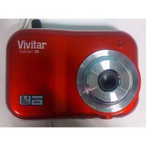 Vivitar Vivicam V25 Digital Camera 2.1‎ Mega Pixels Works!